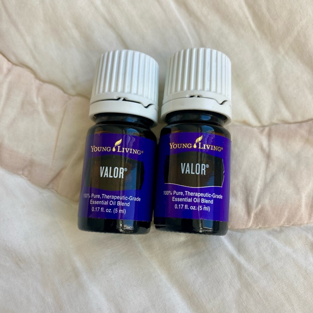 Young Living 5 ml Valor - TWO bottles *new unopened*